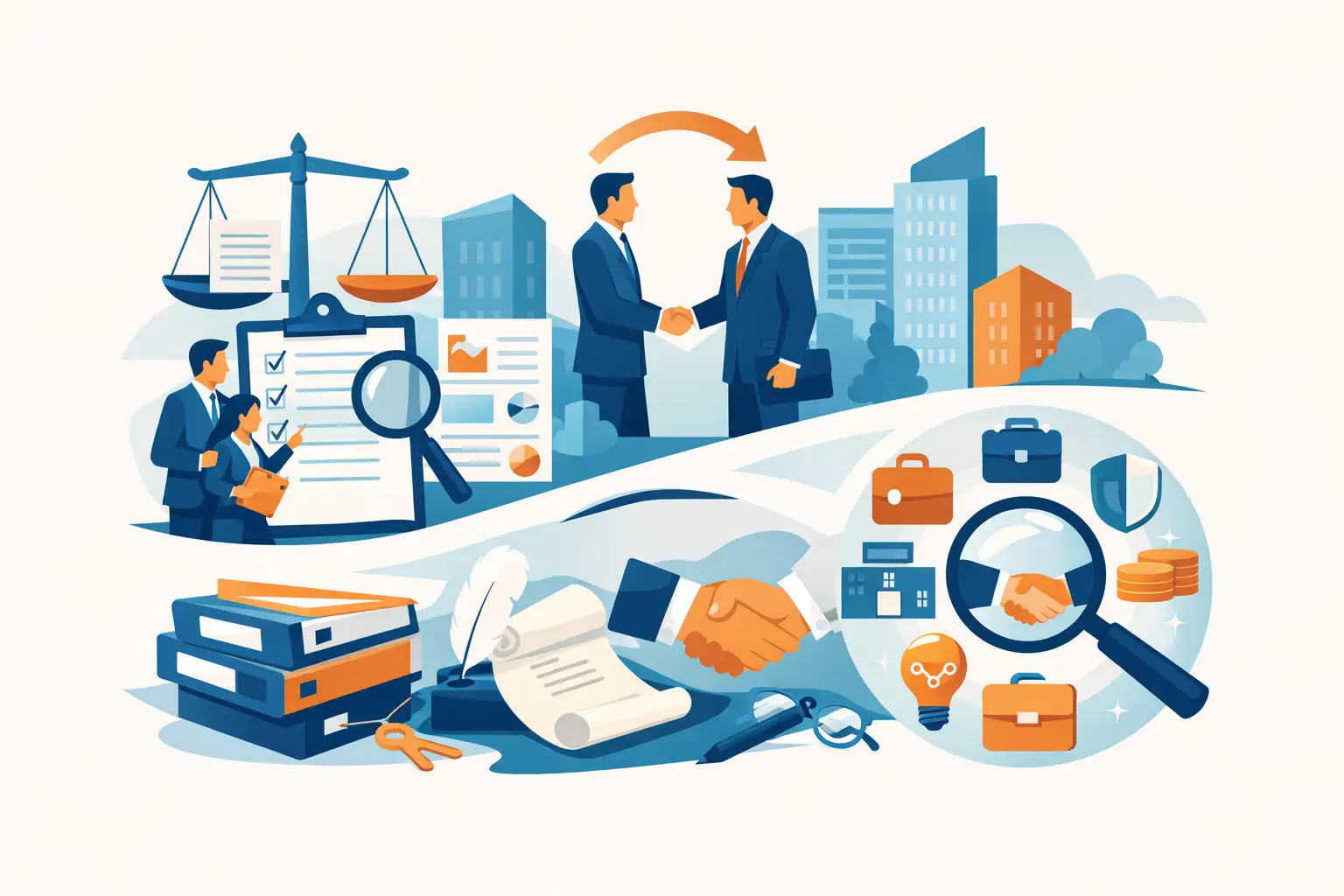 Audit juridique acquisition entreprise en 7 points
